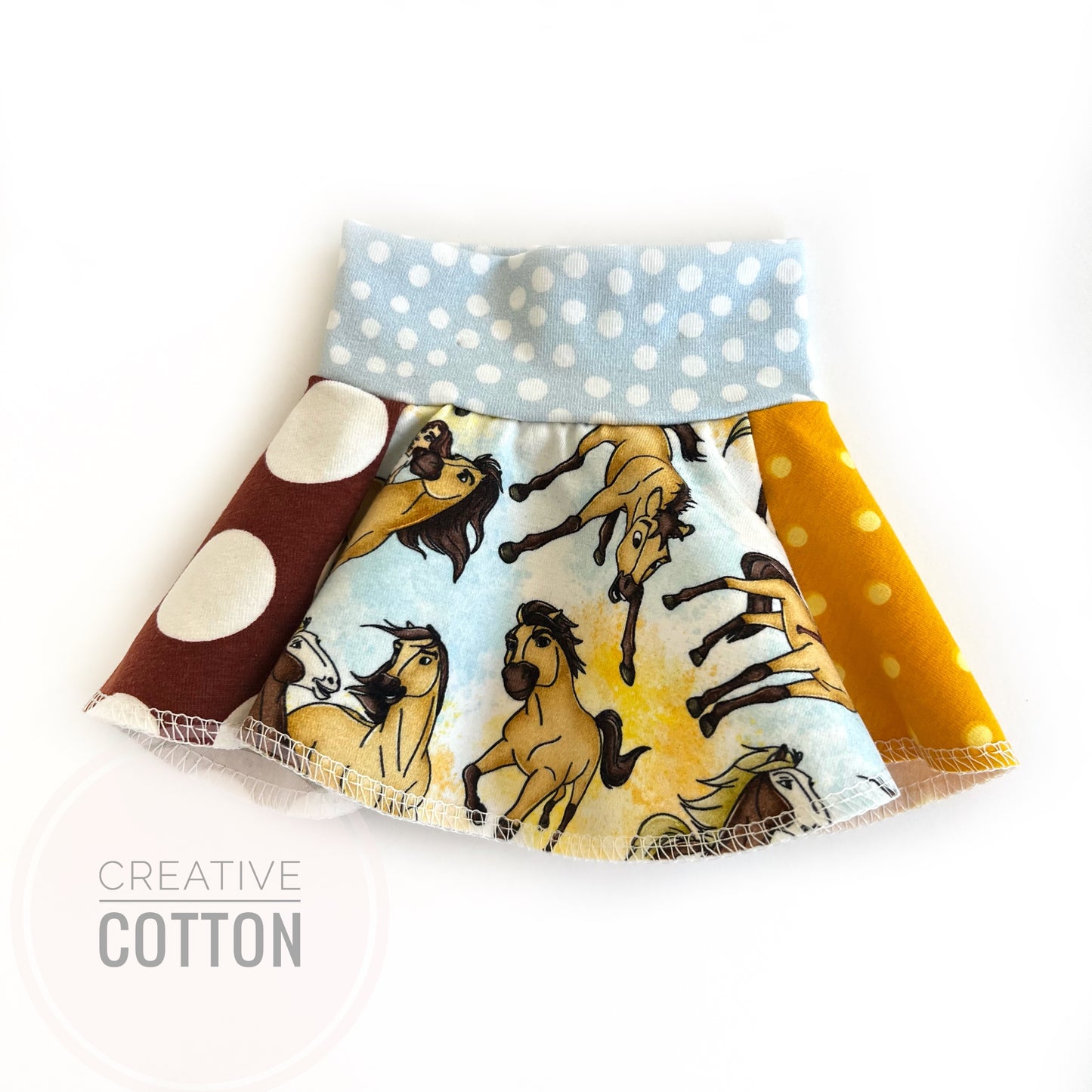 Spirit Horses Doll Skirt