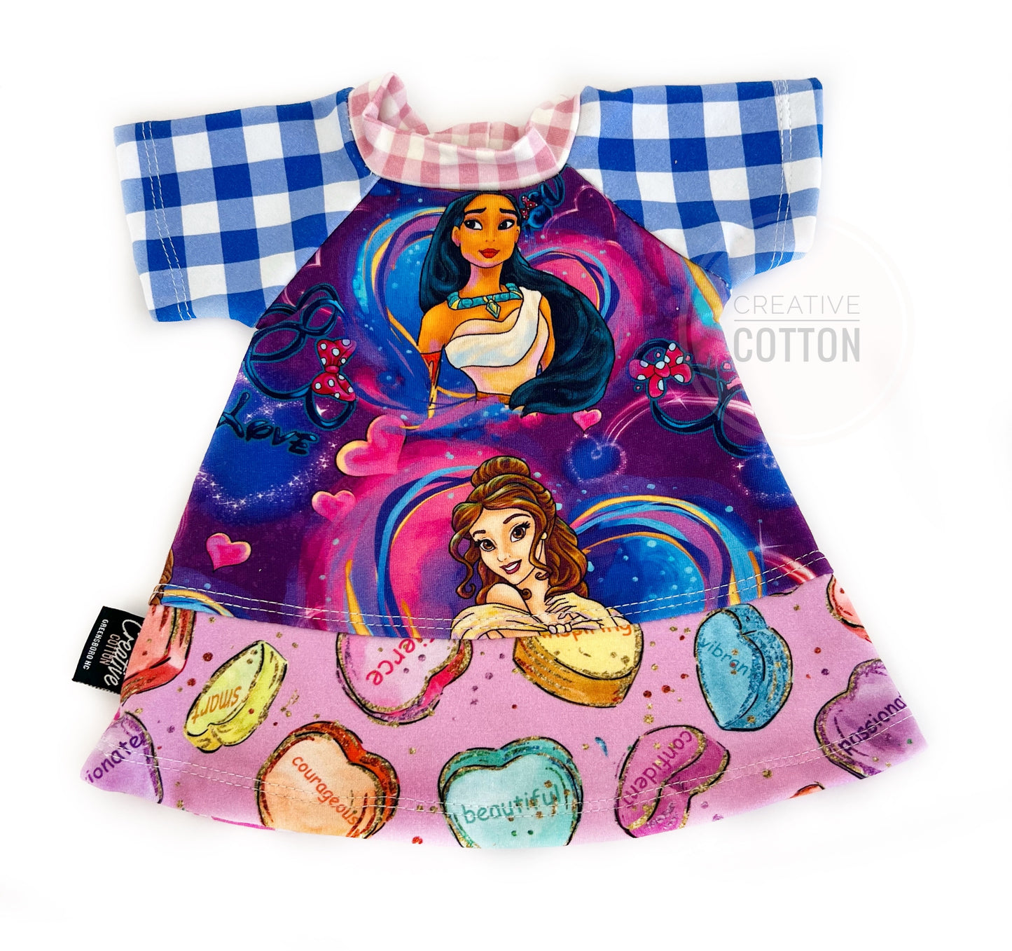 Princess Hearts Doll Dress