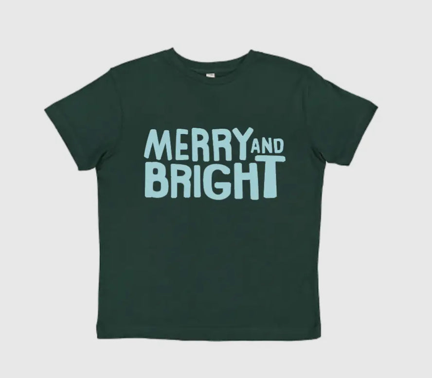 Merry & Bright Kid Tee