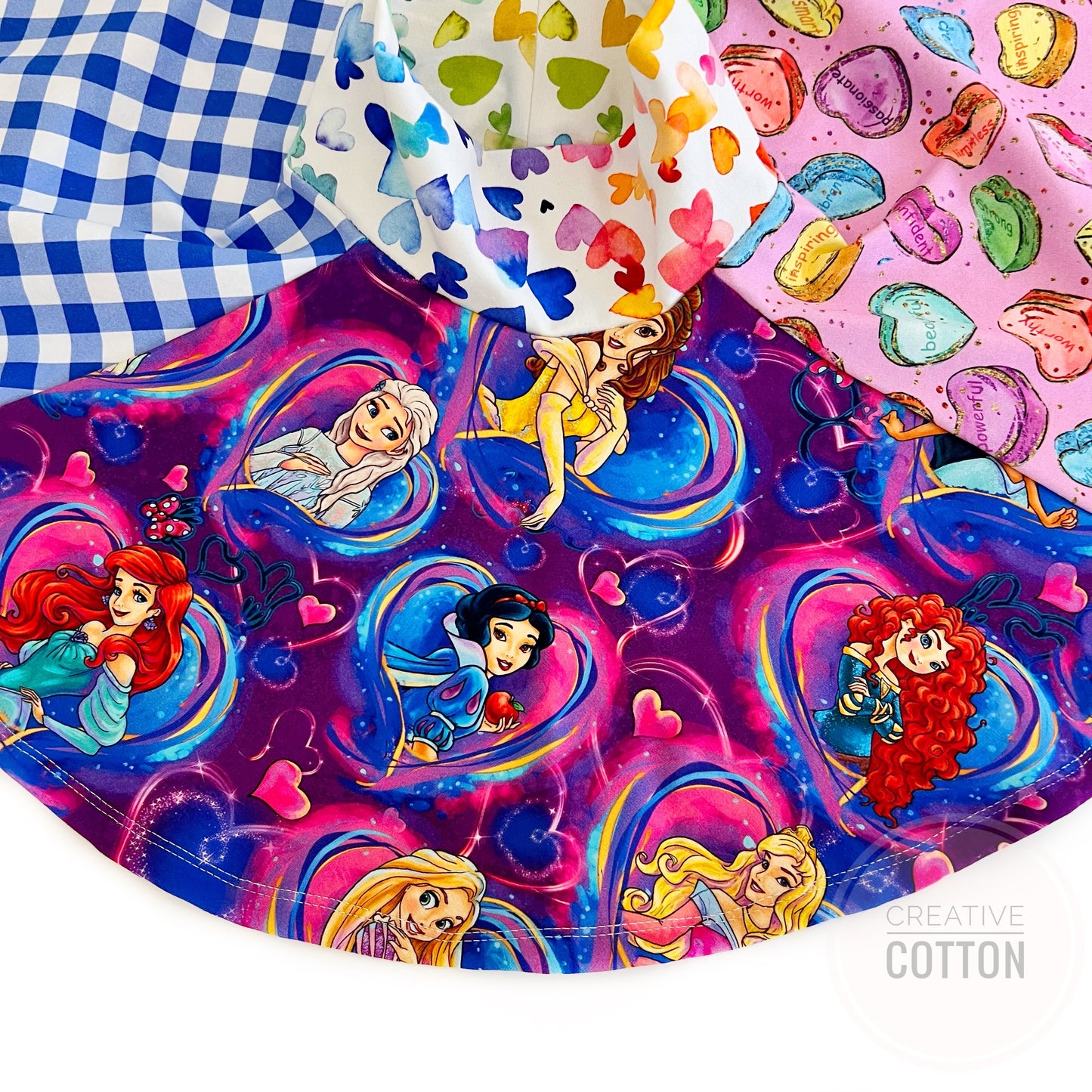 Princess Hearts Twirl Skirt