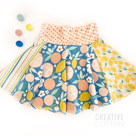 Lemons Twirl Skirt