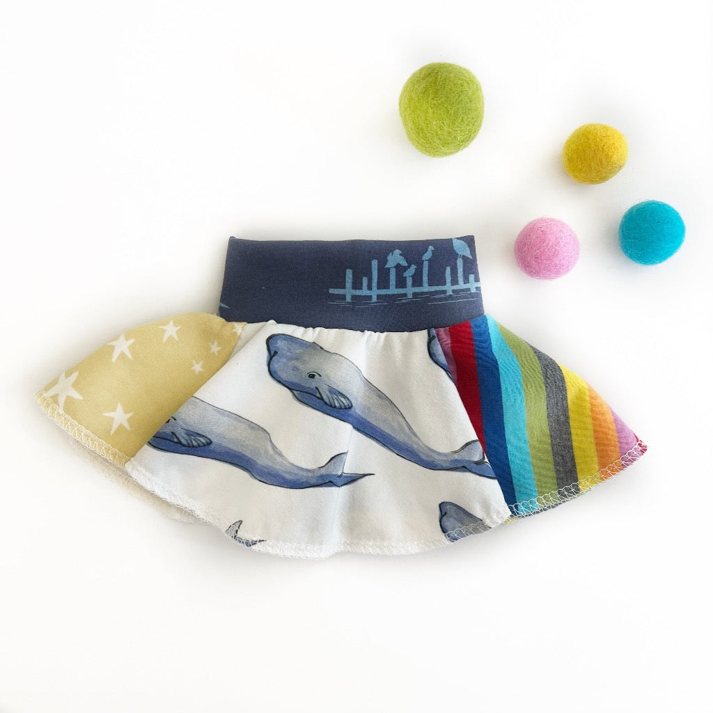 Whale of a Tale Doll Skirt