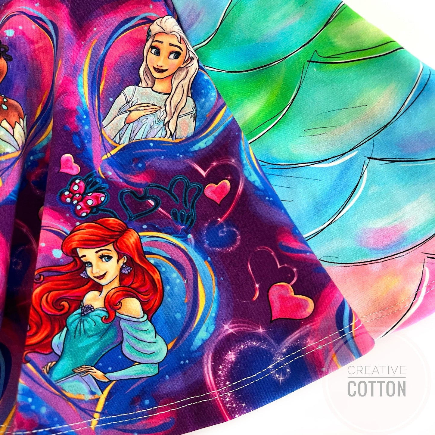 Princess Hearts Twirl Skirt