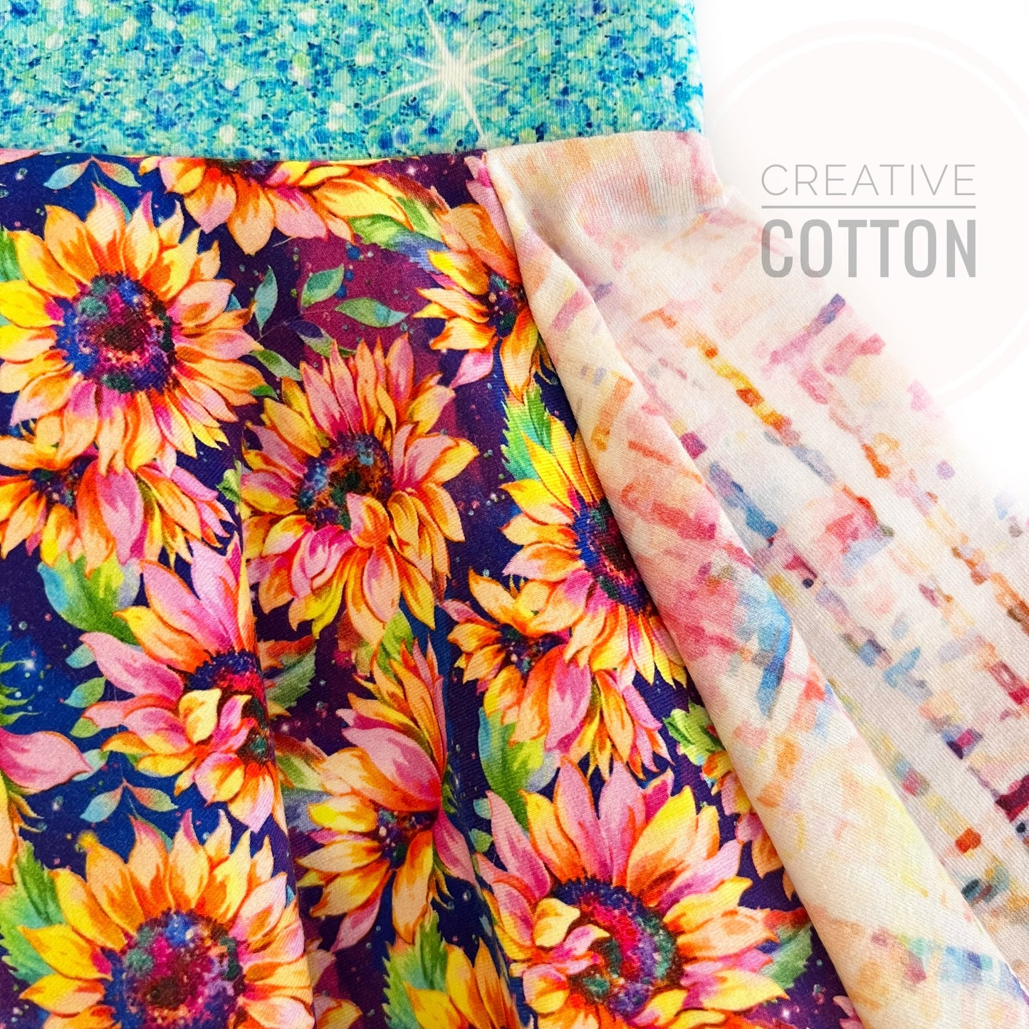 Sunflowers Twirl Skirt