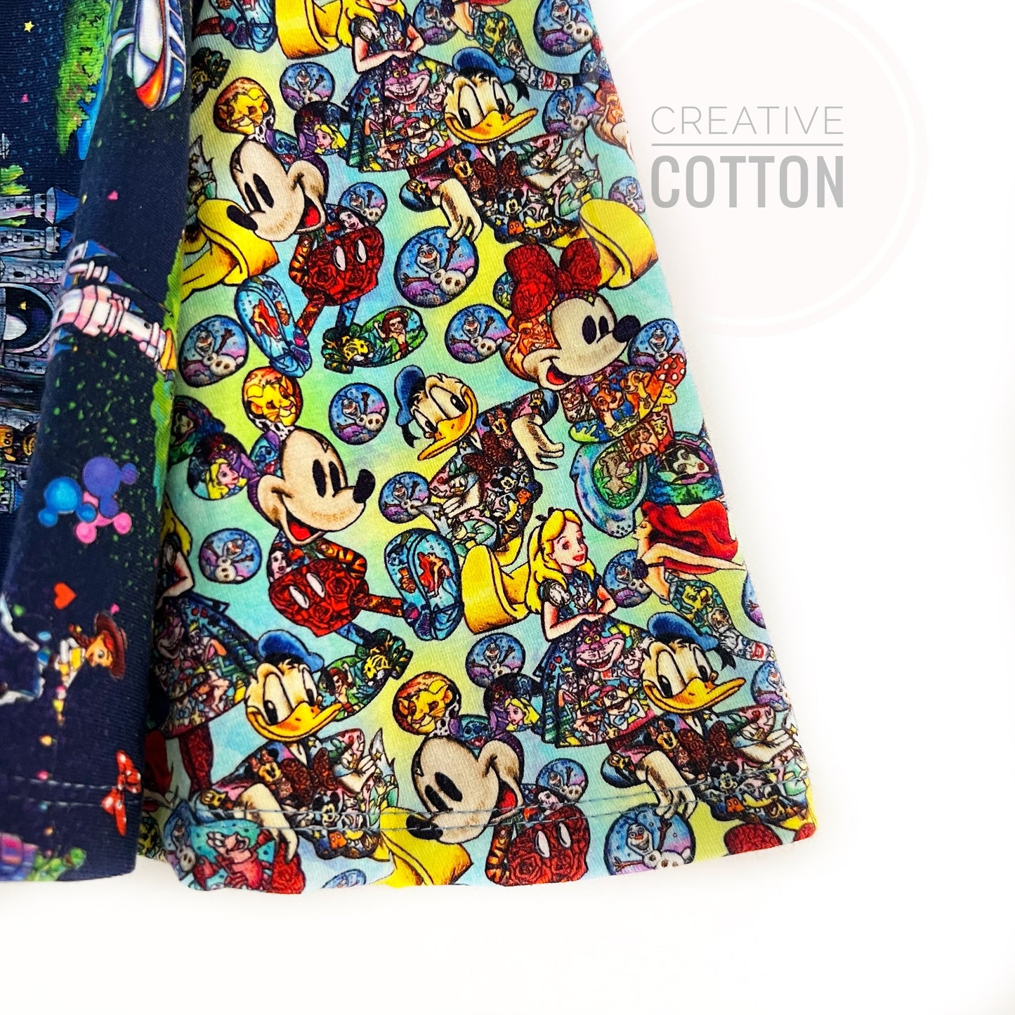 Theme Park Attractions Twirl Skirt