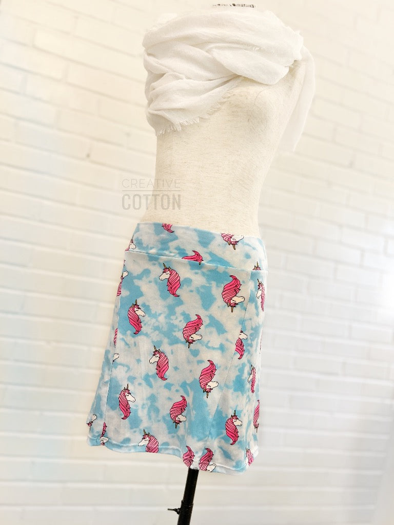 TieDye Unicorns Market Skirt