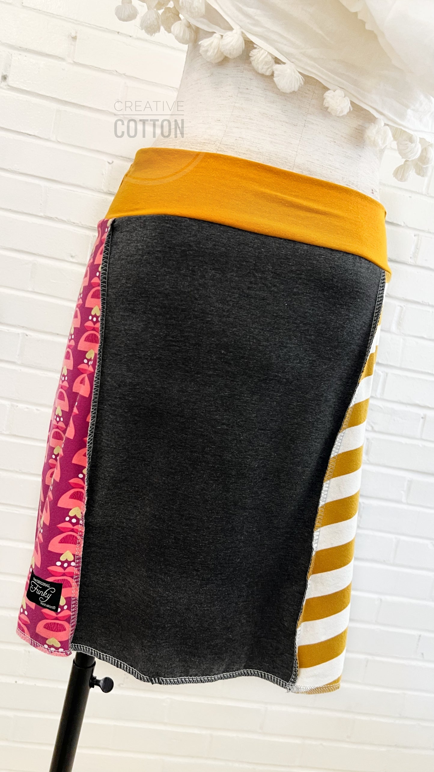 Ice Cream Social Tween Teen Ladies Funky Knit Skirt