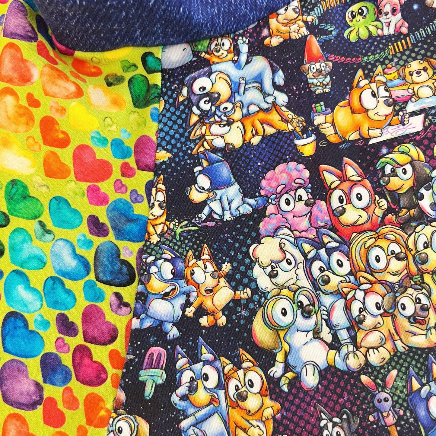 Blue Heeler Family Twirl Skirt