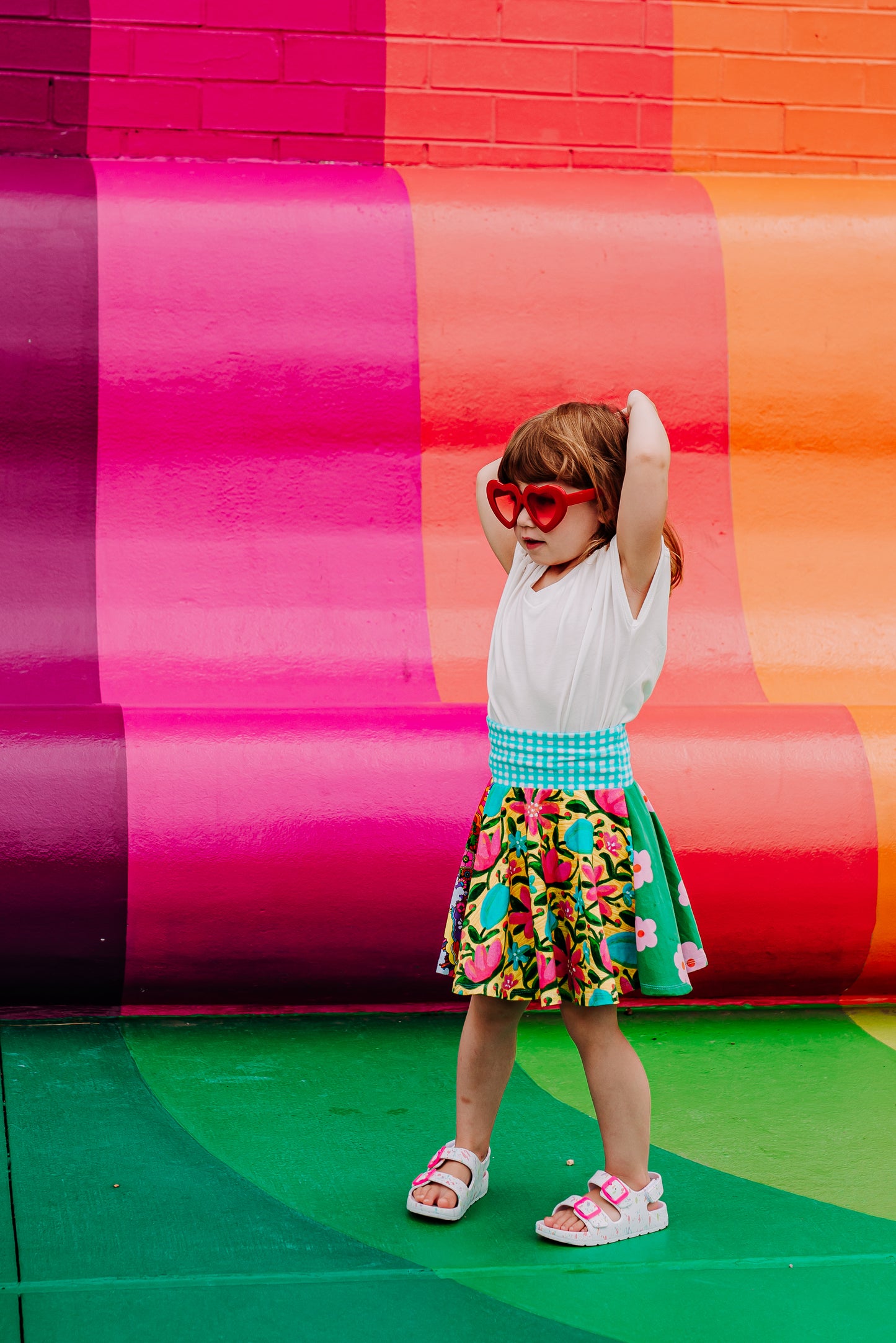 Hop Scotch Twirl Skirt
