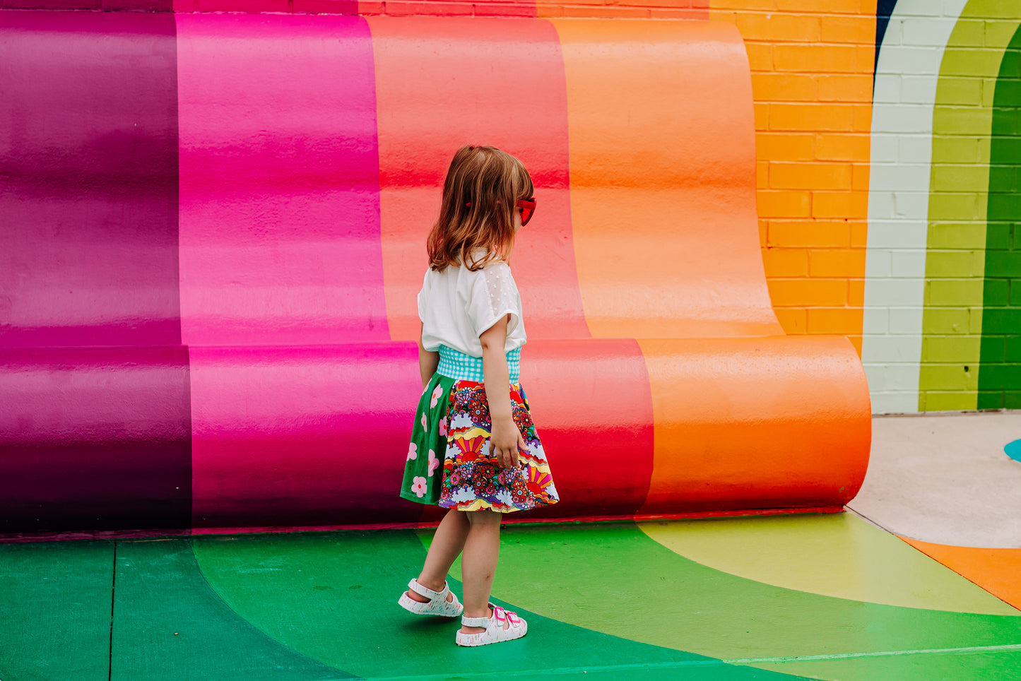 Hop Scotch Twirl Skirt
