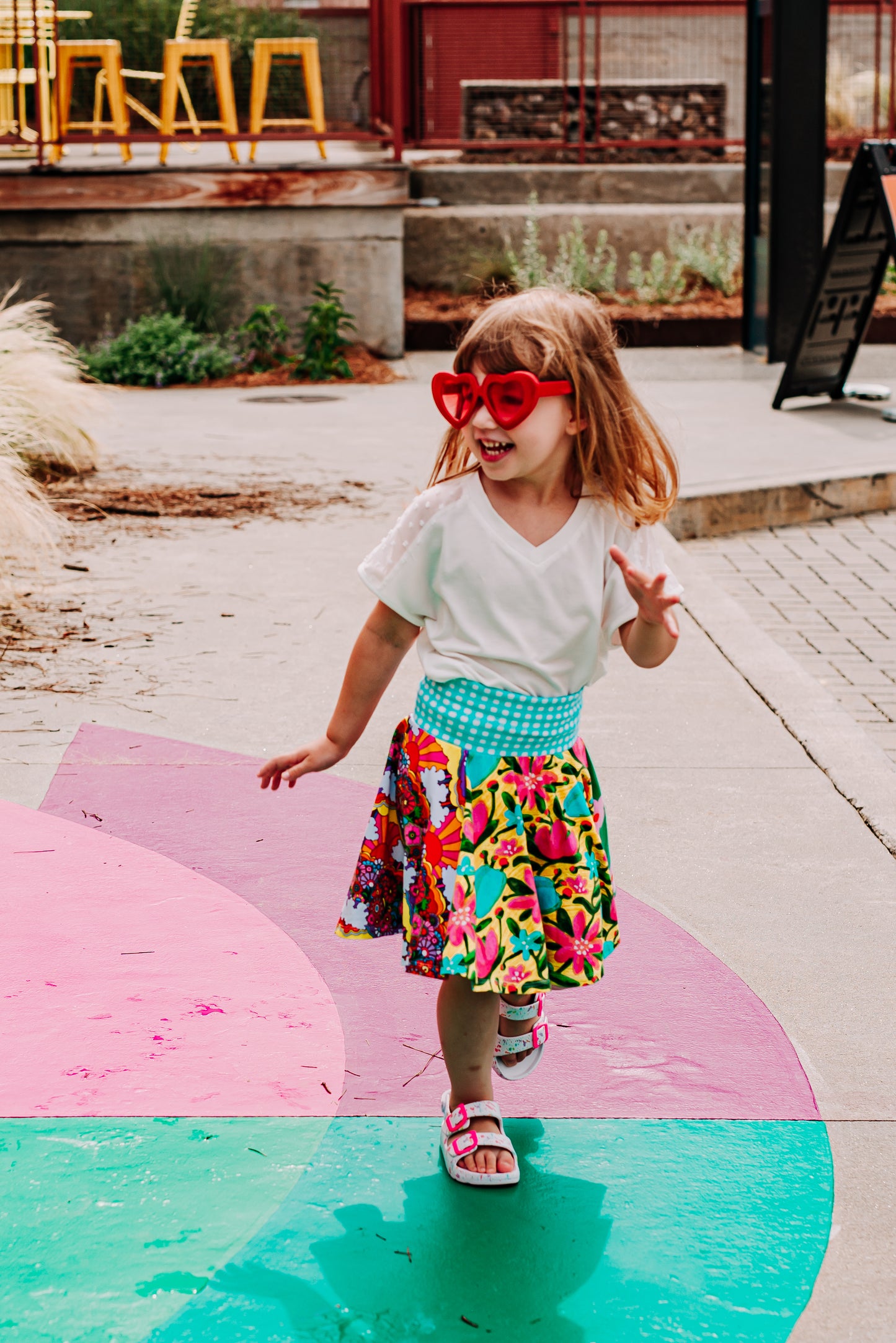 Hop Scotch Twirl Skirt