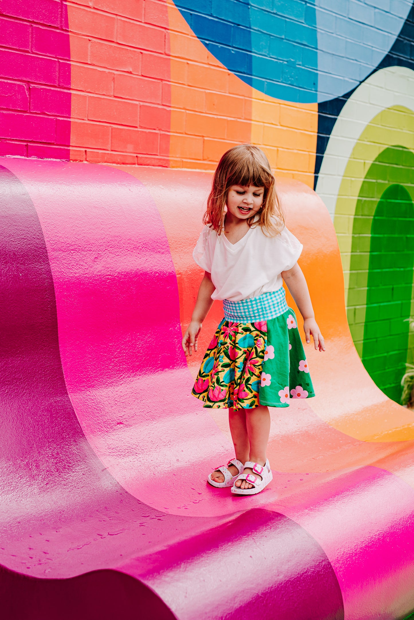 Hop Scotch Twirl Skirt