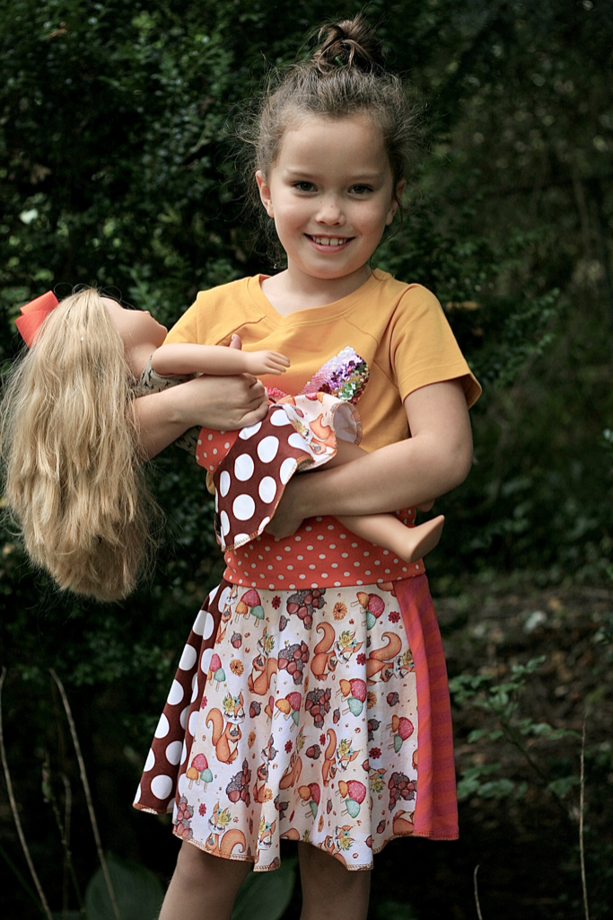 Euro Bunnies Doll Skirt