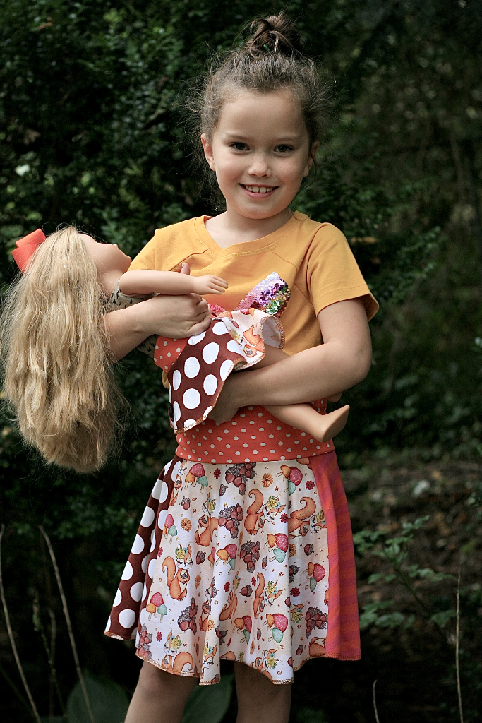 Beautiful Day Doll Skirt