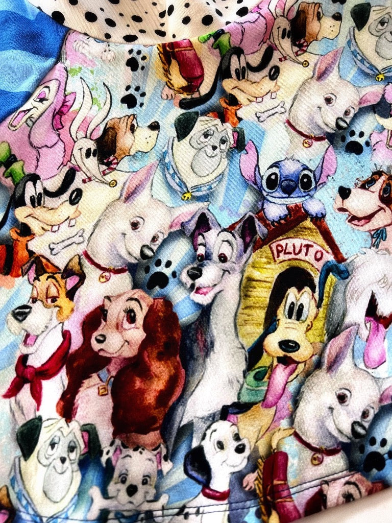 Dogs of Disney Doll Skirt