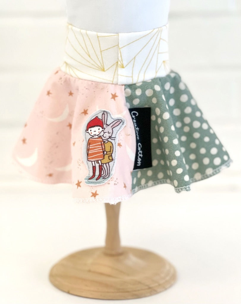 Euro Bunnies Doll Skirt