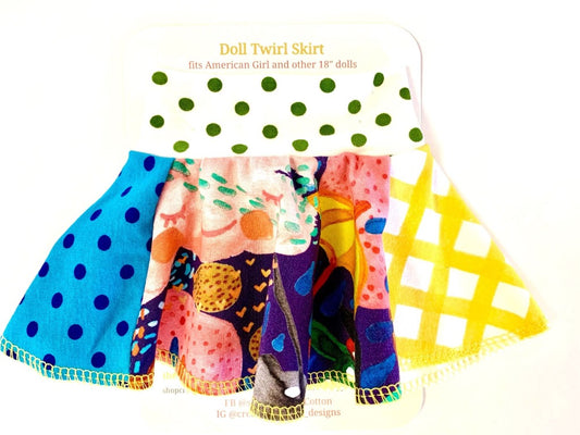 Beautiful Day Doll Skirt