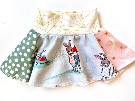 Euro Bunnies Doll Skirt