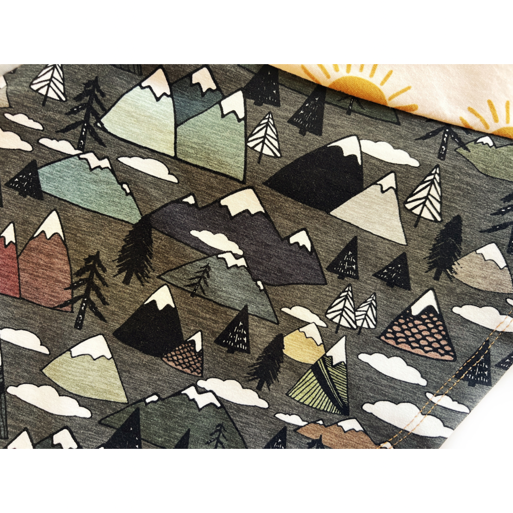 Mountains are Calling Doll Skirt