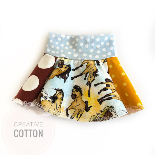 Spirit Horses Doll Skirt