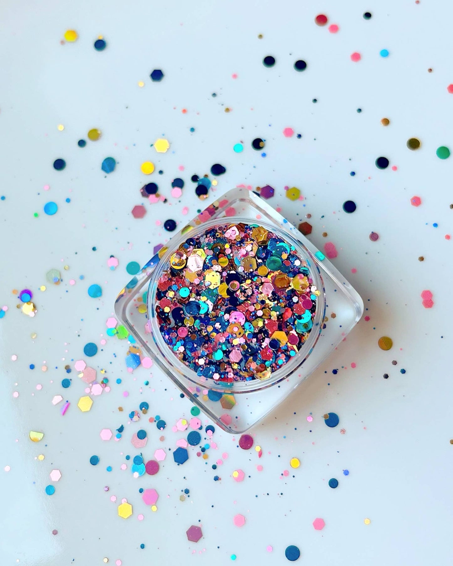 Face and Body Glitter Gel