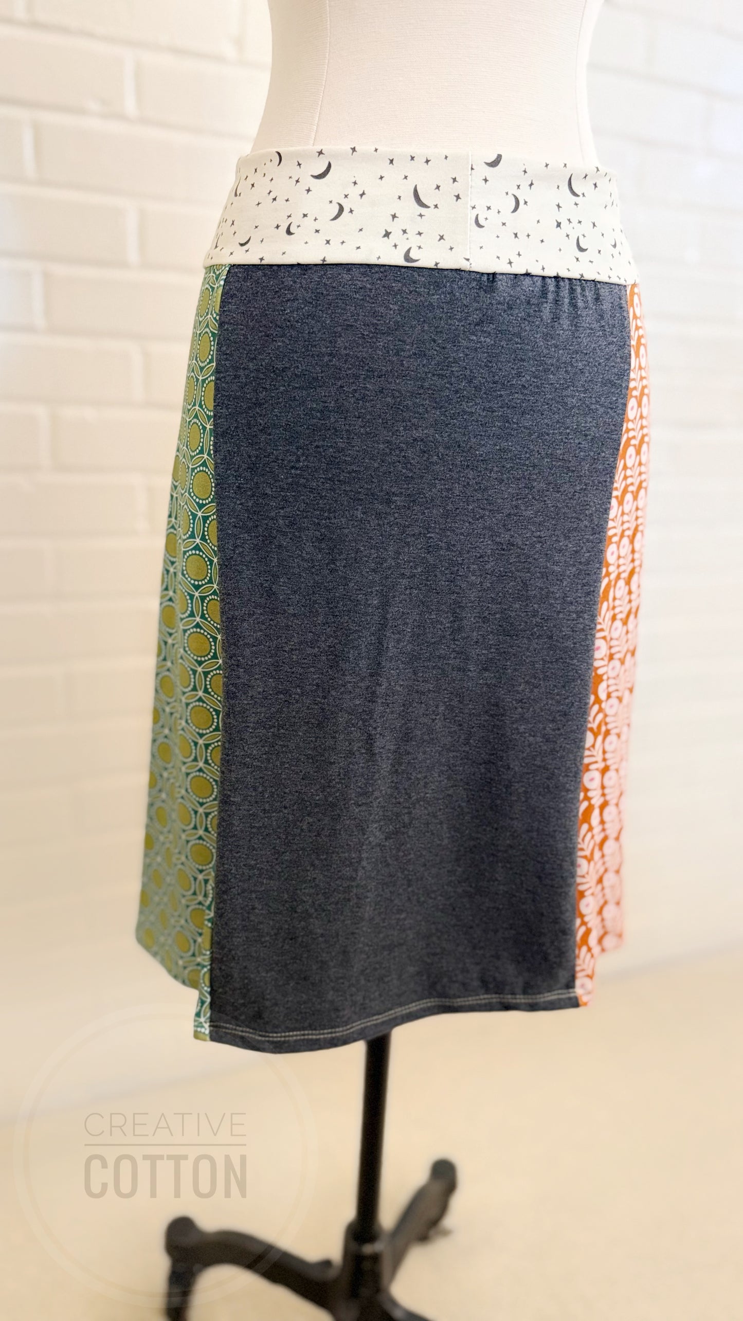 Boho Croquette II Funky Knit Skirt