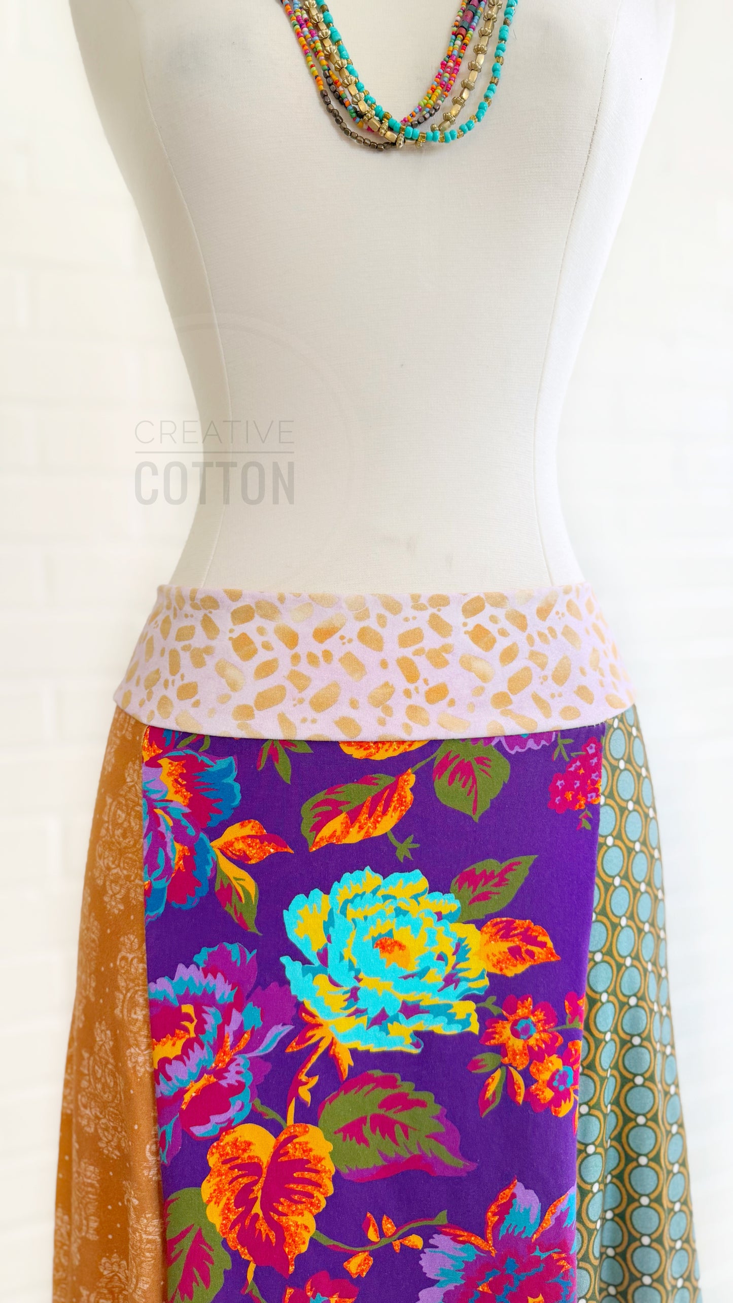 Serendipity Floral Funky Knit Skirt