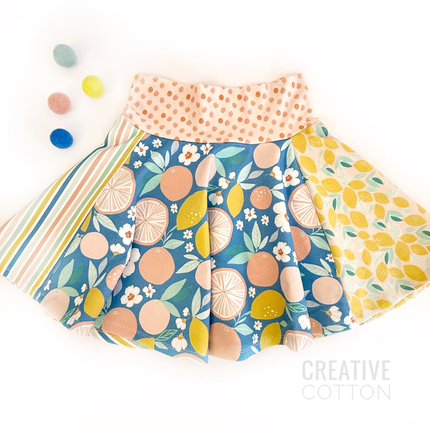 Lemons Twirl Skirt