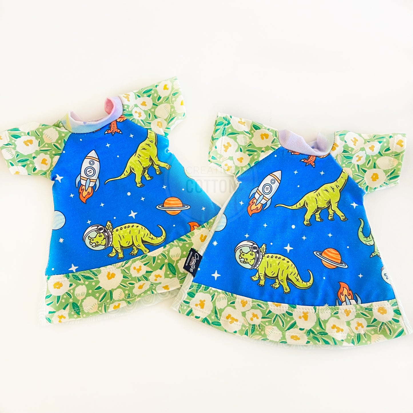 Space Dinos Doll Dress