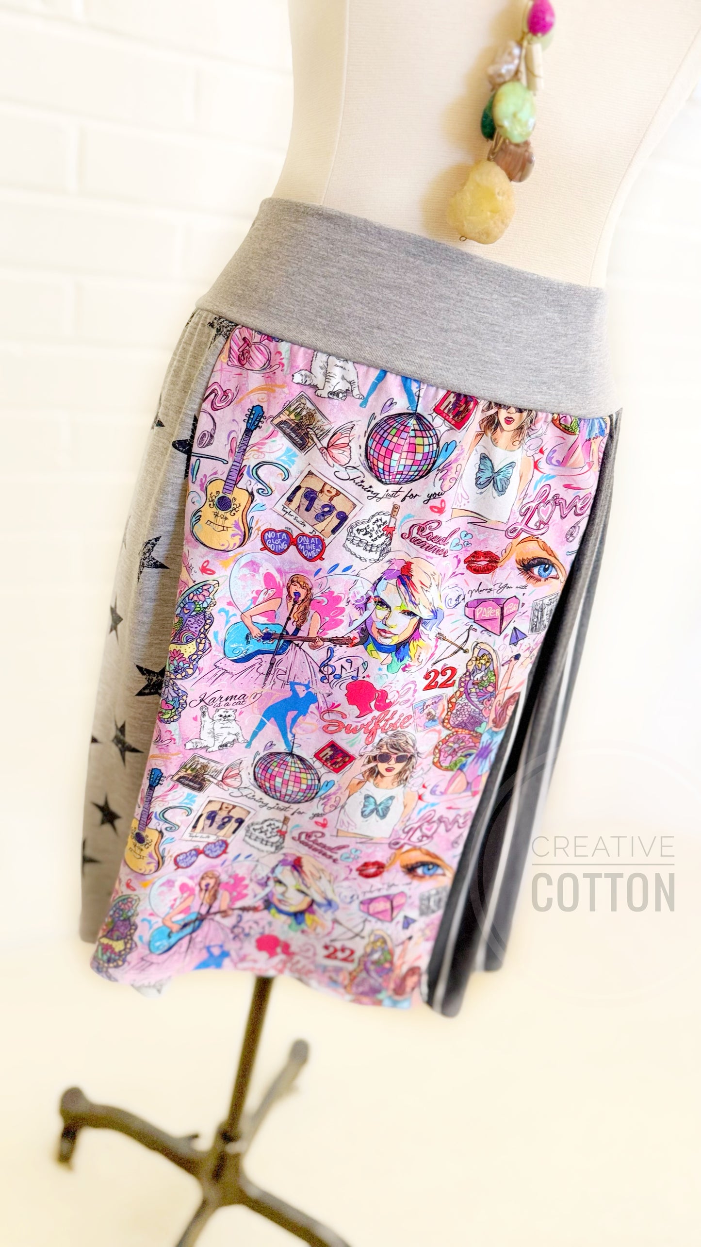 Ultimate Swiftie Funky Knit Skirt