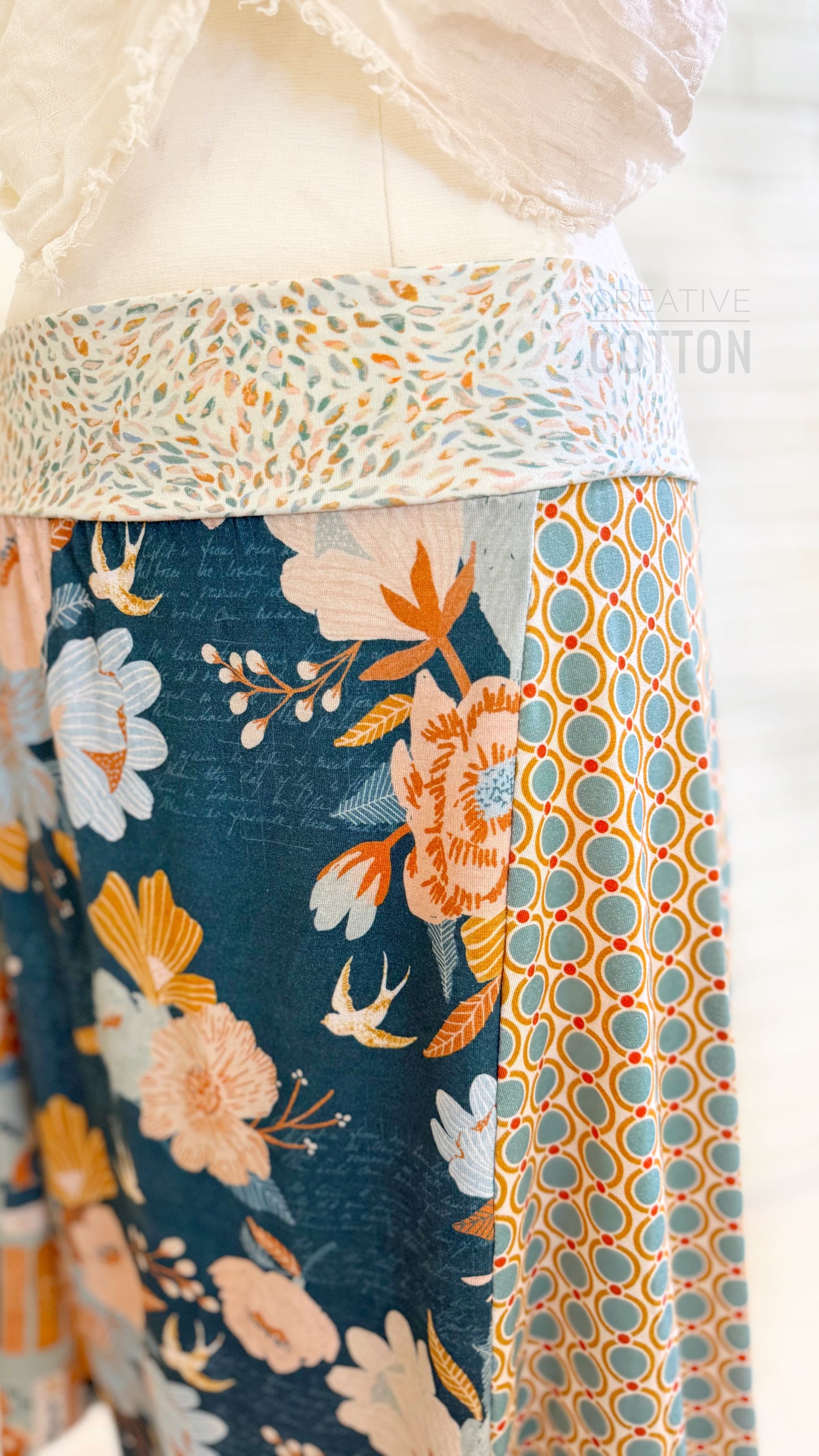 Literary Guild Funky Knit Skirt