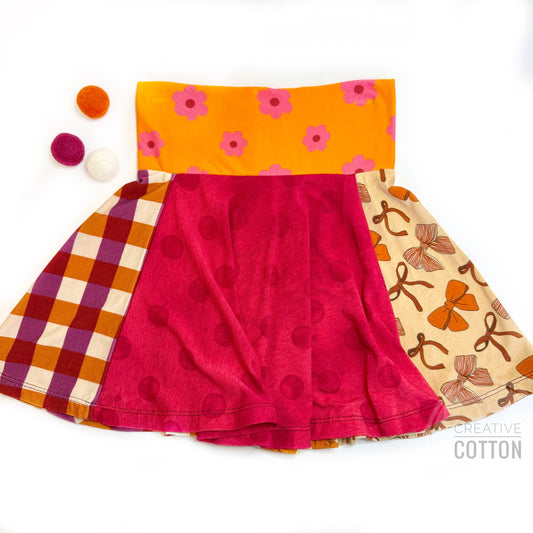 Bows & Daisies Twirl Skirt