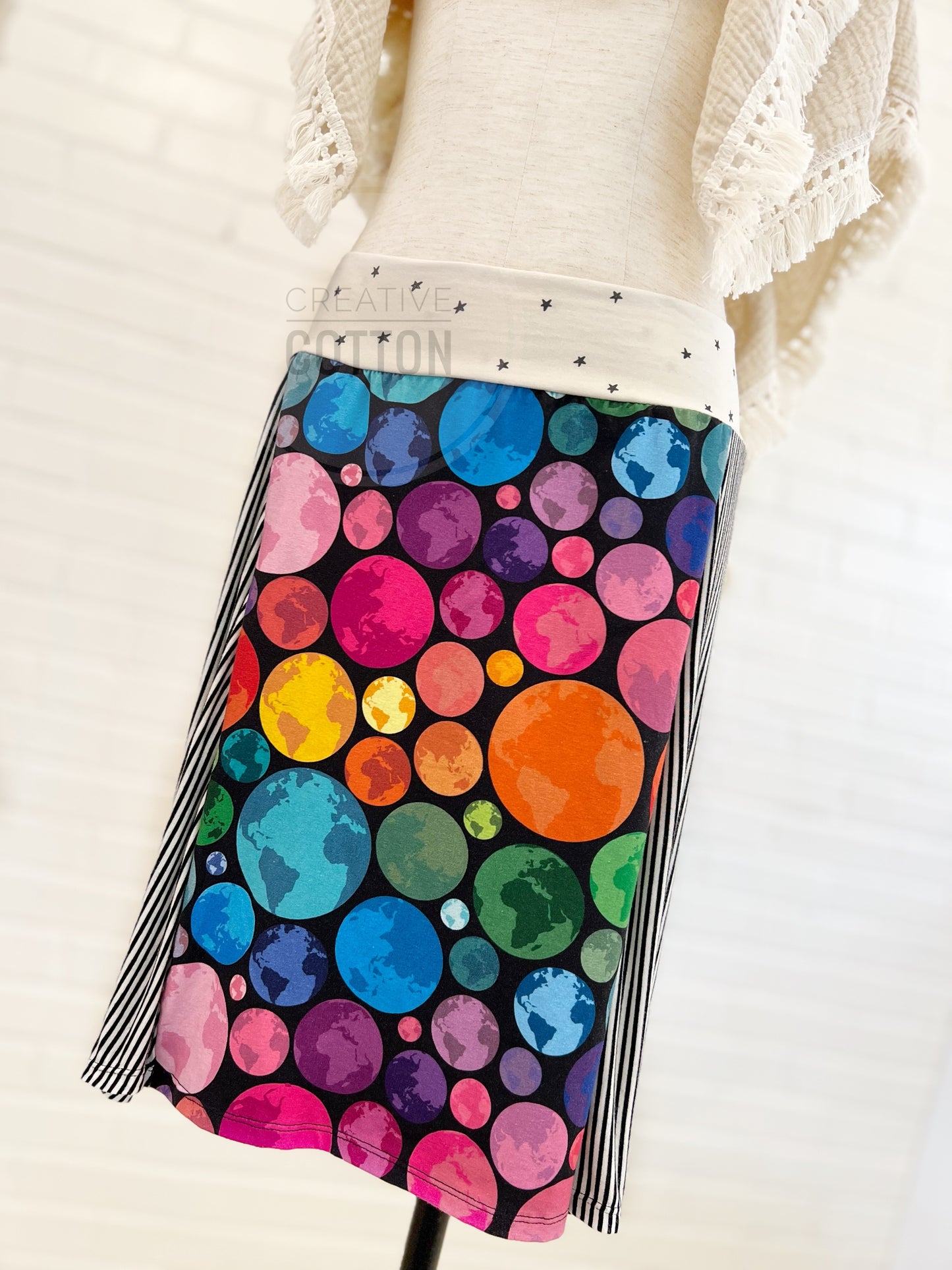 One World Funky Knit Skirt