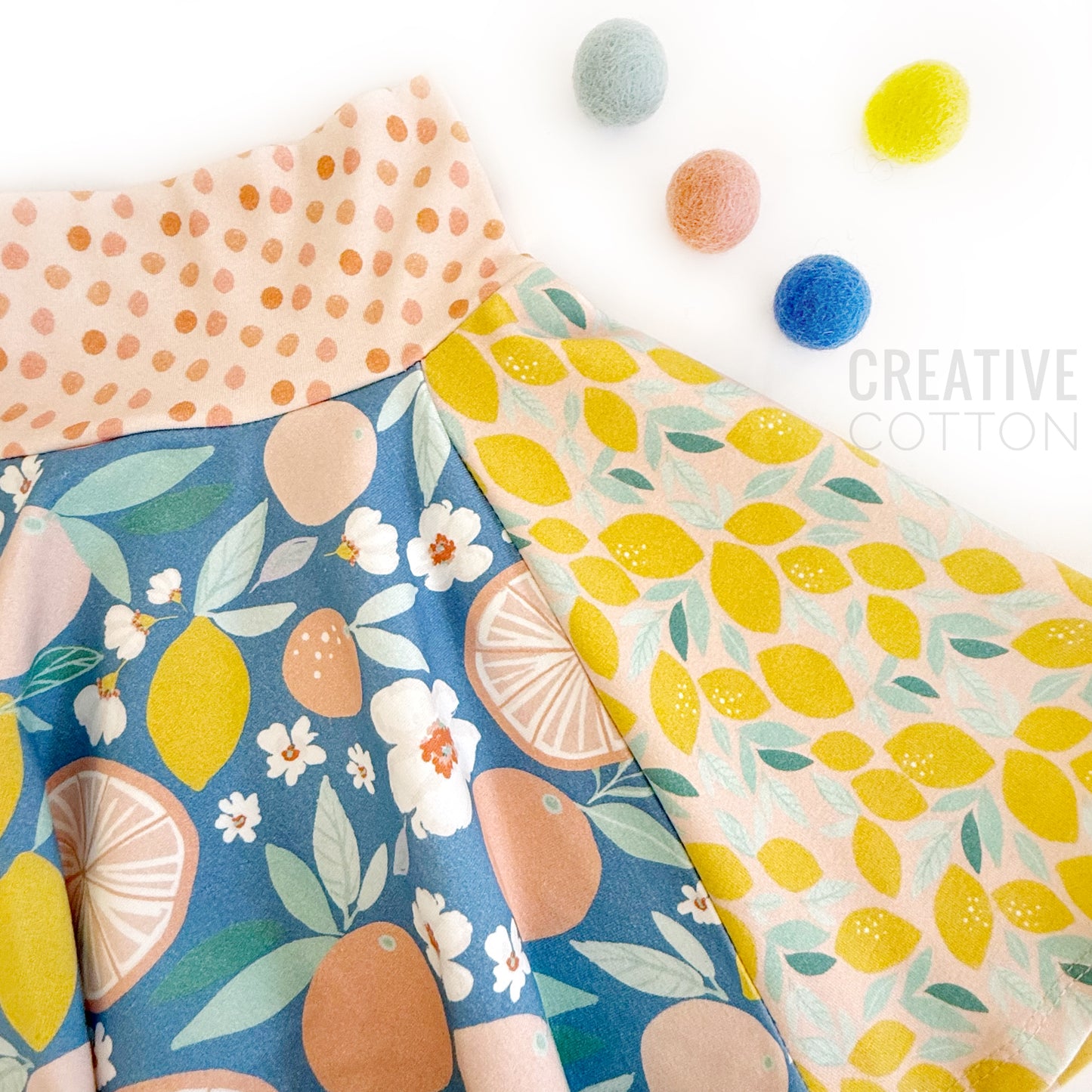 Lemons Twirl Skirt