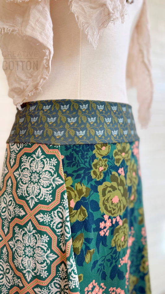 Moody Night Funky Knit Skirt