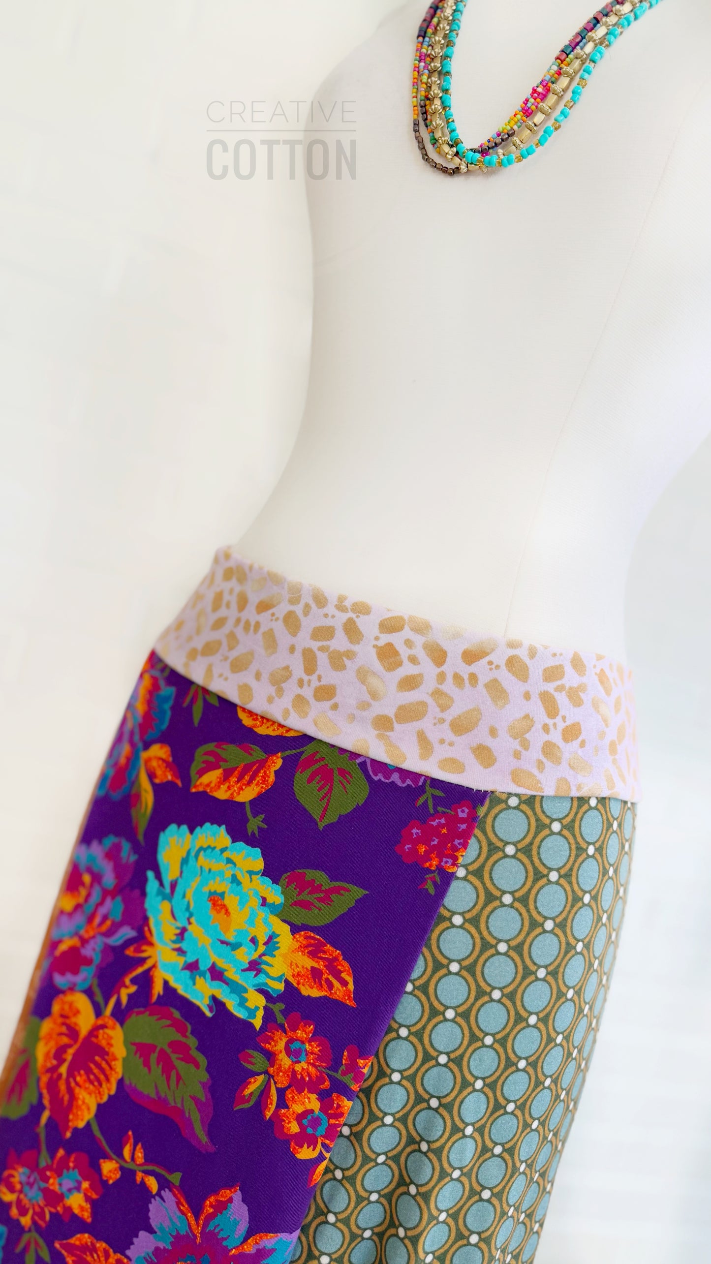 Serendipity Floral Funky Knit Skirt