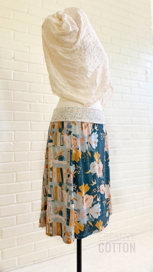 Literary Guild Funky Knit Skirt