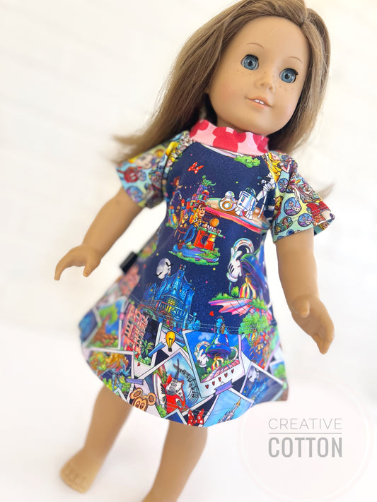 Theme Park Attractions Doll Dress
