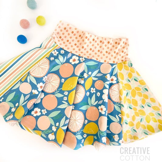 Lemons Twirl Skirt