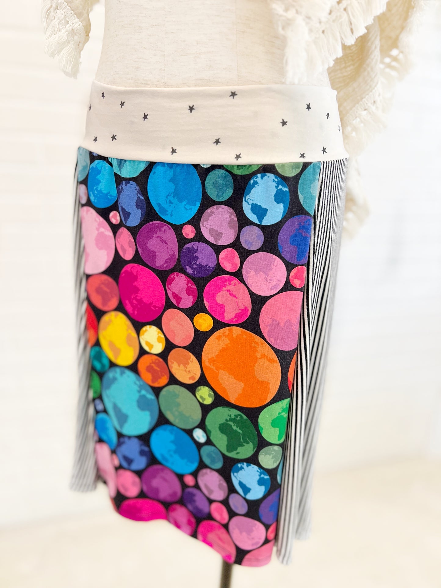 One World Funky Knit Skirt