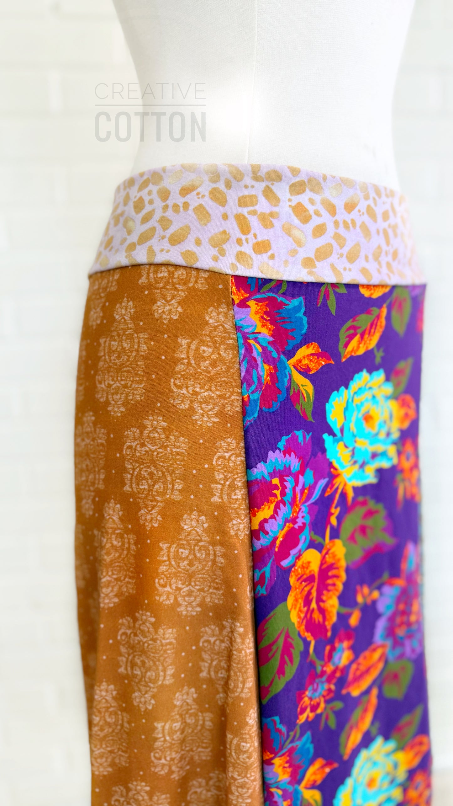 Serendipity Floral Funky Knit Skirt