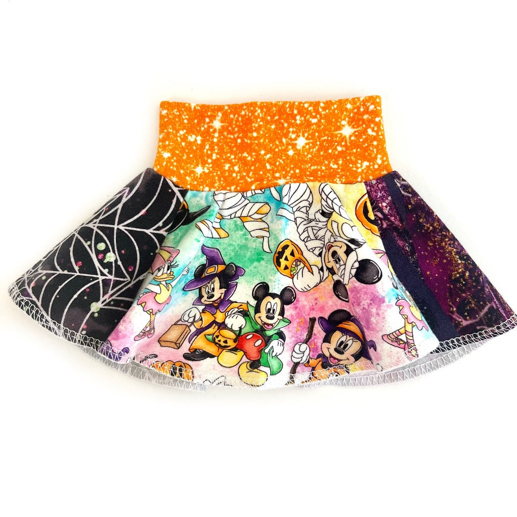 Halloween Mickey & Friends Doll Skirt