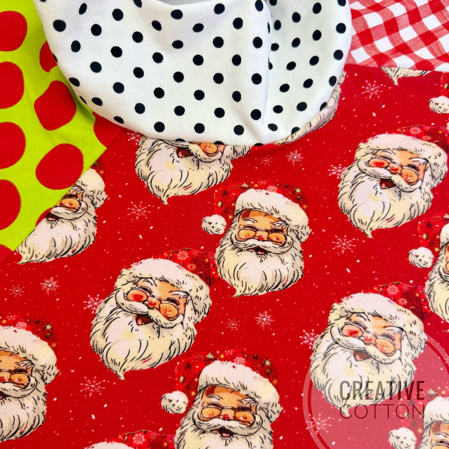 Ol’ Saint Nick Twirl Skirt