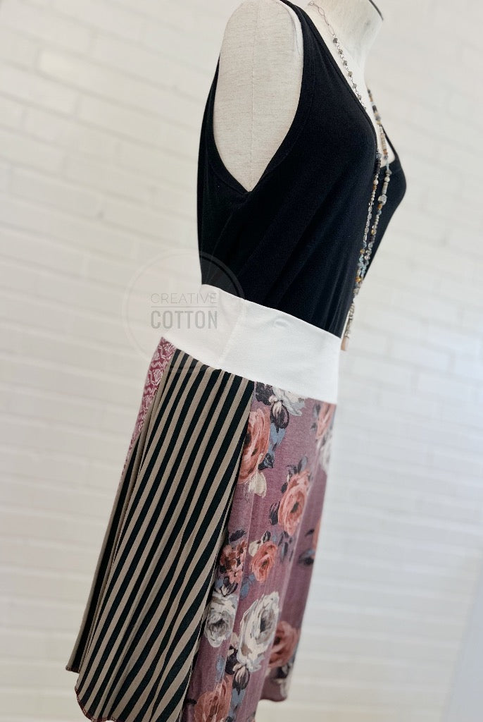 Mauve Rose Funky Knit Skirt