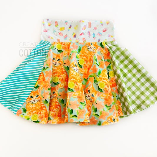 Lilly-Inspired Meow Twirl Skirt