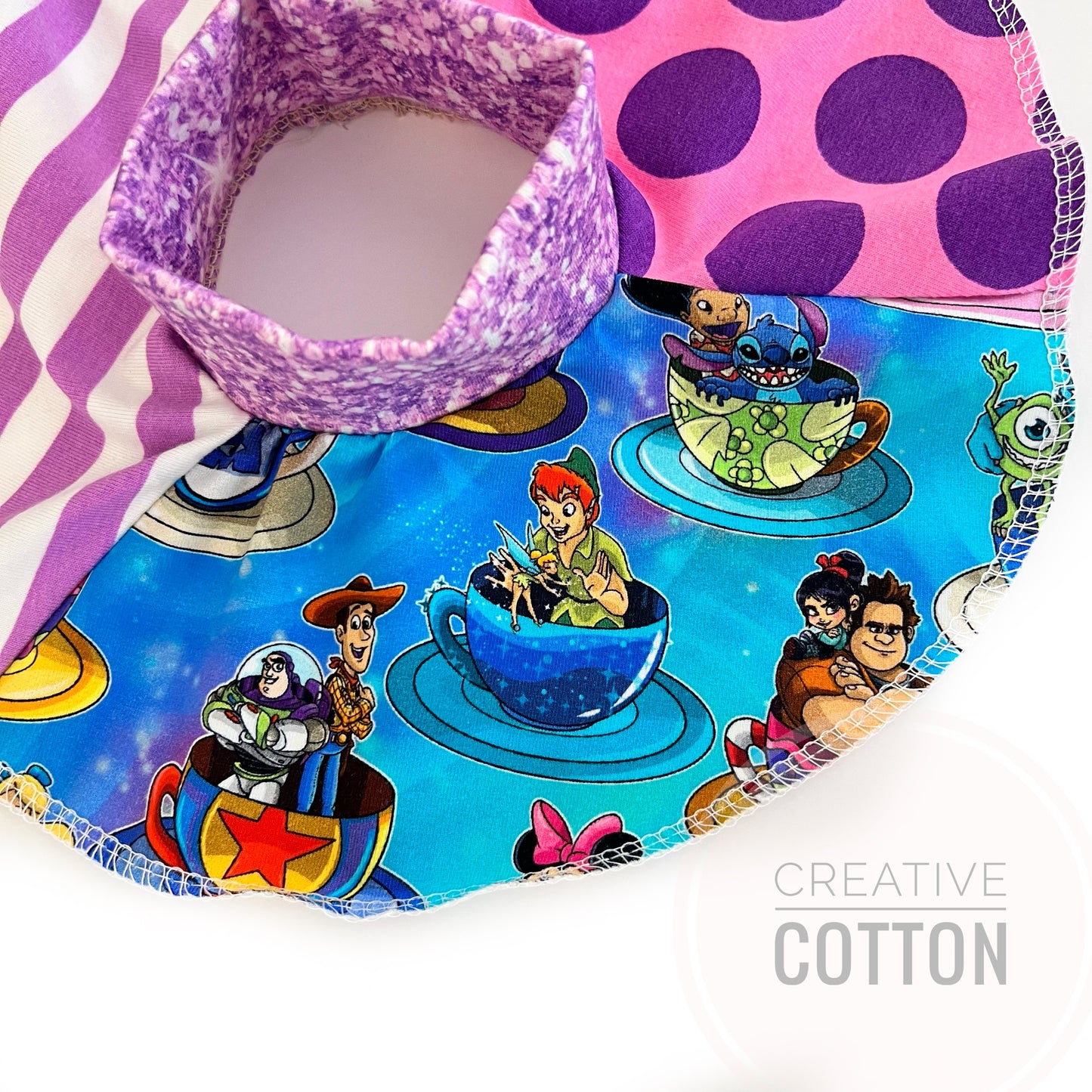 Disney World Teacups Doll Skirt