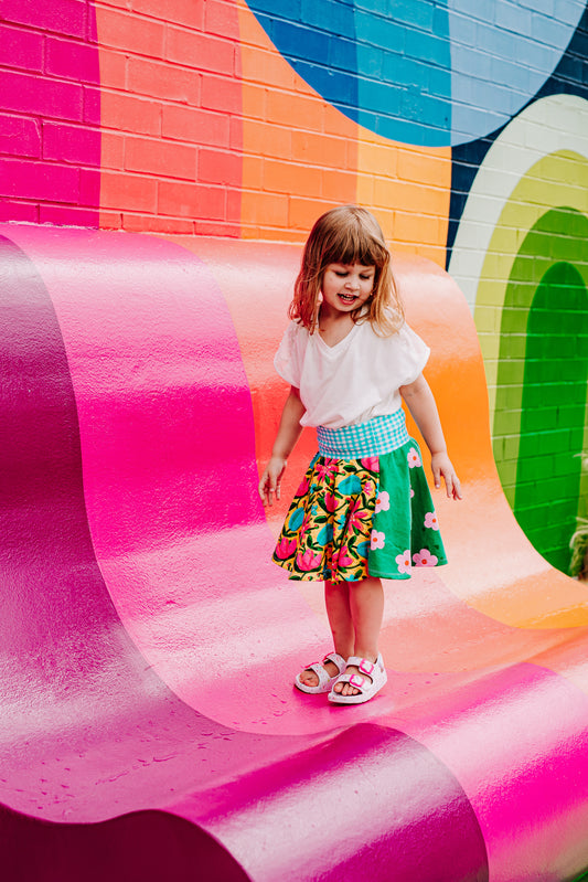 Hop Scotch Twirl Skirt