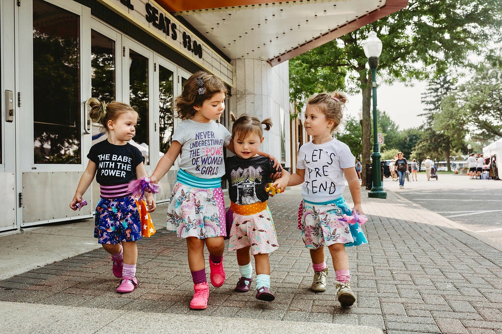 Paisley Mickey Twirl Skirt