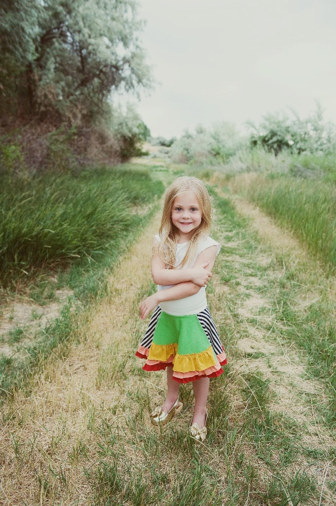 Lilly-Inspired Horses Twirl Skirt