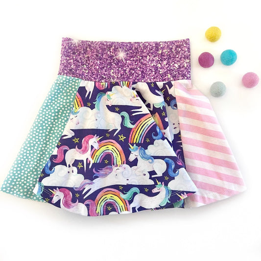 Magical Unicorns Twirl Skirt